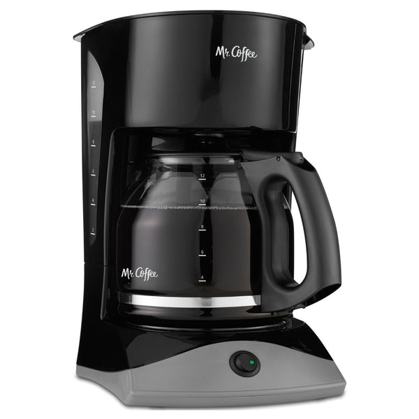 Mr. Coffee SK13 Coffeemaker, 12-Cup, Black