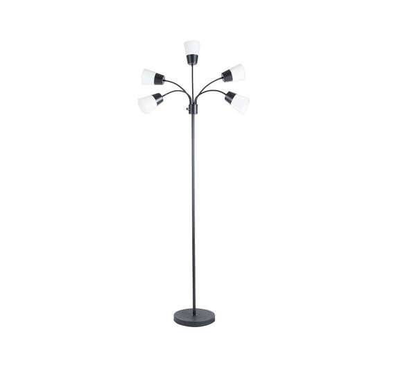 Boston Harbor GS-F120121-02 Floor Lamp, Metal/Plastic Shade