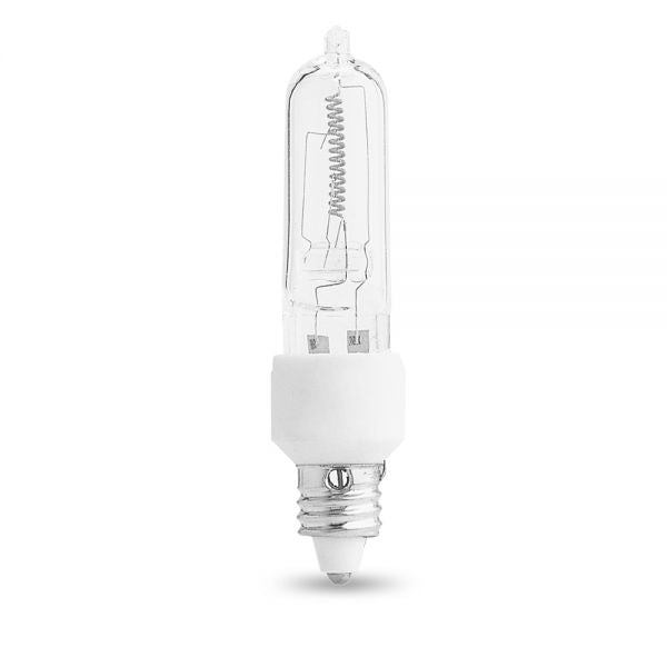 Feit Electric BPQ50/CL/MC Halogen Light Bulb, 50 Watts, 120 Volt
