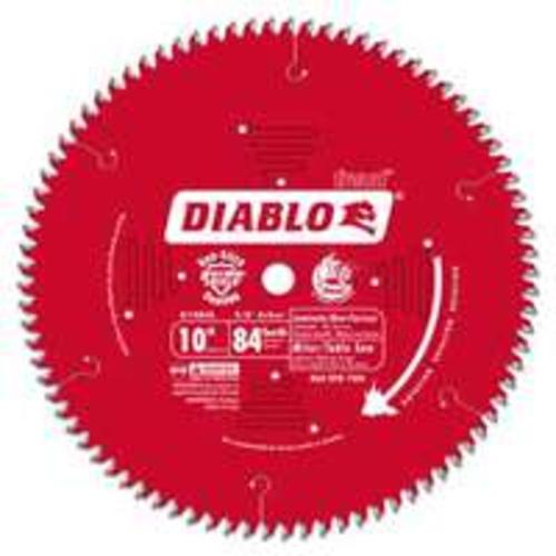 Diablo D1084L Non Ferrous Metal And Laminate Blade, 10" x 84 Teeth