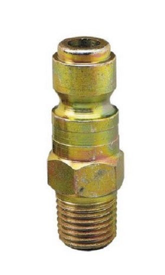Stanley AP-14M Auto Hose Adapter, 3/8" x 1/4", Plug X MNPT, Steel