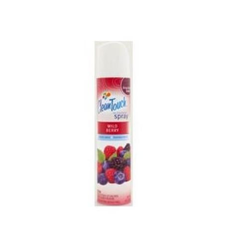 Clean Touch 9668 Air Freshener Spray, Wild Berry, 9 Oz