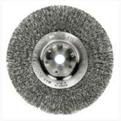 Weiler 36406 Crimped Wheel Brush, 6"