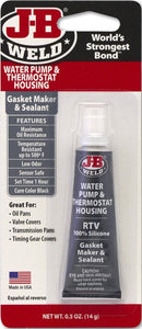 J-B Weld 32507 RTV Silicone Gasket Maker and Sealant, 5 Oz