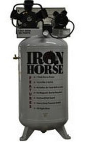 Iron Horse IHD7180V1 Vert Air Compressor, 80 Gallon