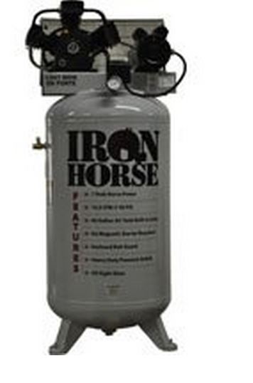 Iron Horse IHD7180V1 Vert Air Compressor, 80 Gallon