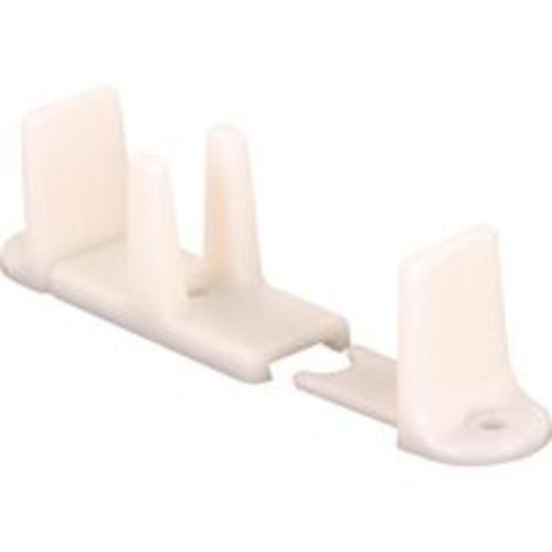 Prime Line N 6761 Wardrobe Door Guide, White, 1-1/4"