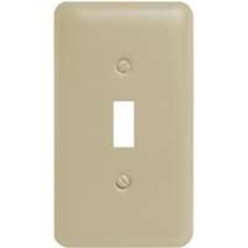 Amertac 935TAL 1 Toggle Wall Plate, Almond