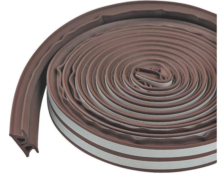 Md Building Products 43848 Weatherseal Tape, 17', Brown