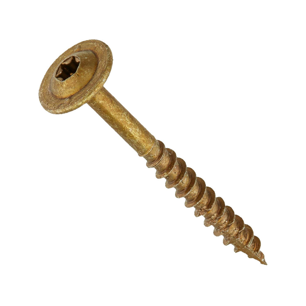 GRK Fasteners 114073 Low Profile Washer Head Cabinet Screw, #8 x 1-1/2"