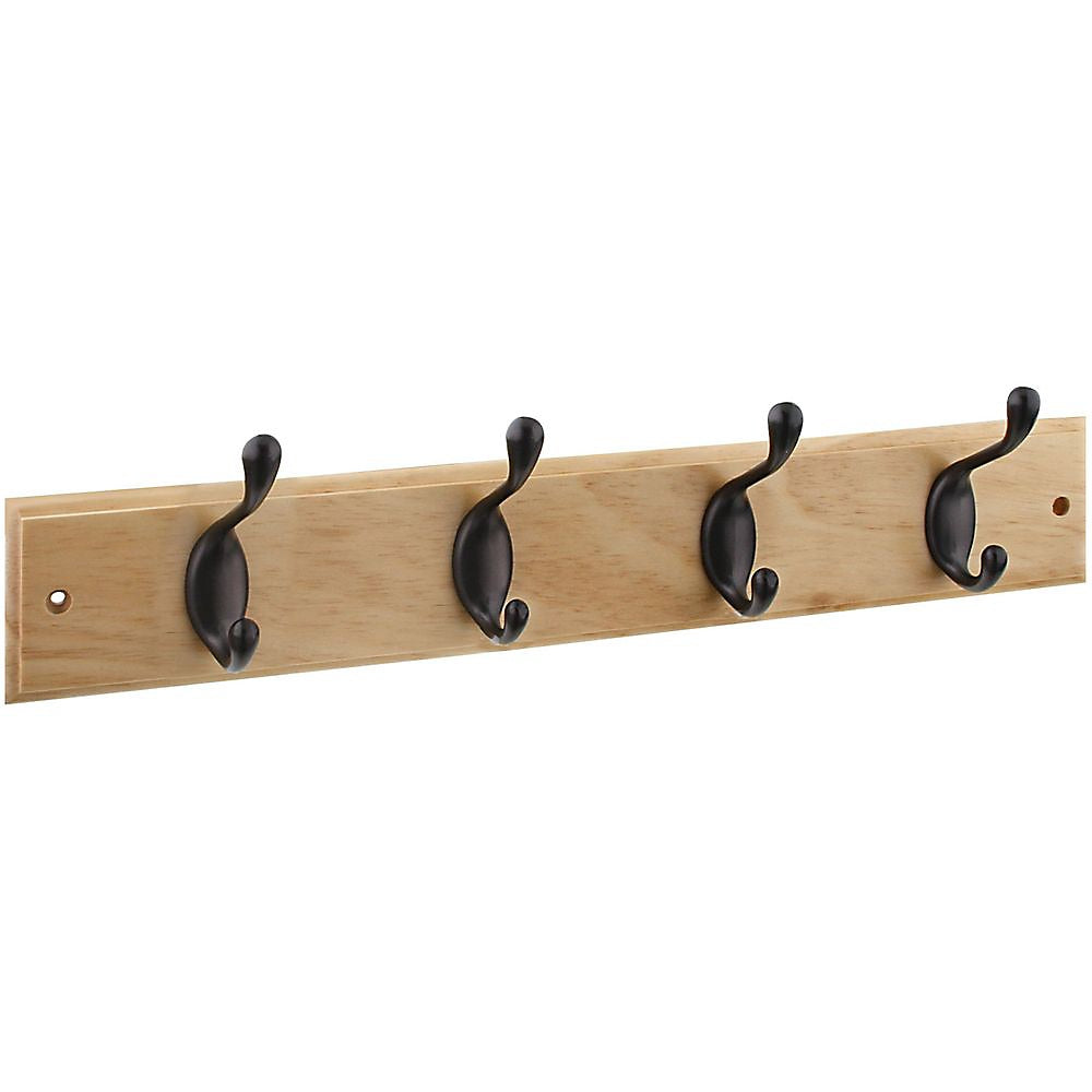 National Hardware S813-022 DPV8170 Hookrail, Oil Rubbed Bronze