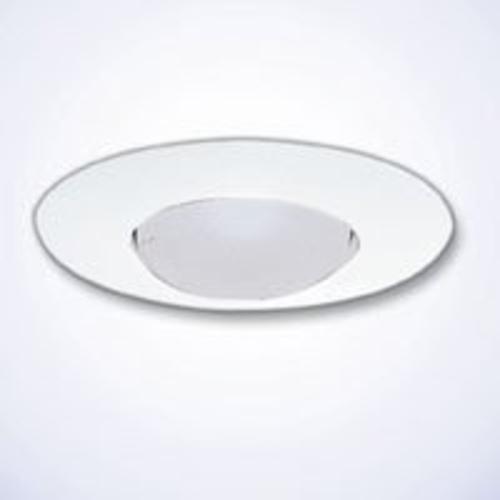 Halo 301P Recessed Light Fixture Trim 6", White