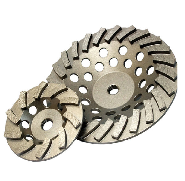 Diamond Products 22419 Turbo Cup Grinder with 10 Segments