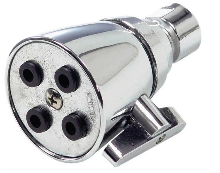 Danco 89202 Universal Jet Showerhead, Chrome Plated, 2.5 Gpm