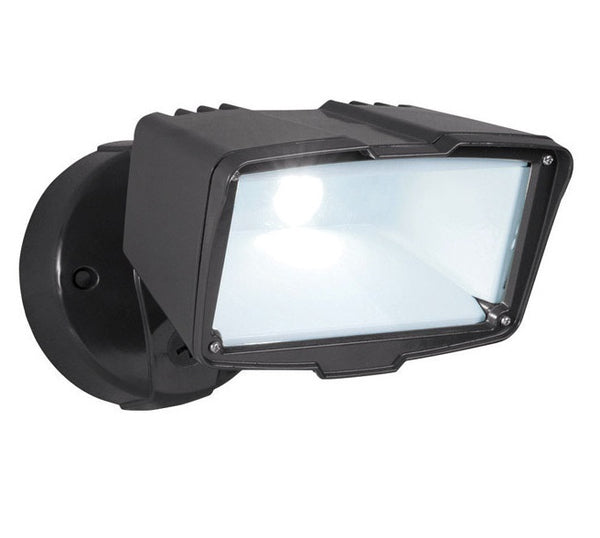 All-Pro FSL2850L On/Off Activation LED Outdoor Flood Light, Bronze