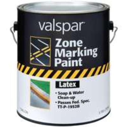 Valspar 135 Latex Zone Marking Paint, 1 Gal, White