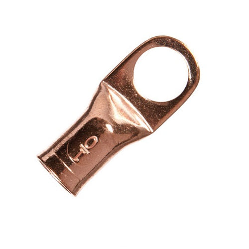 Jandorf 60773 Uninsulated Electrical Terminal Lug, 1-0 Gauge AWG, 3/8"