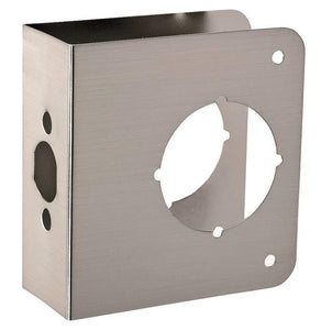 Prosource HSH-042SBN-PS Door Lockset Reinforcr, Nickel, 4" x 4-1/2"