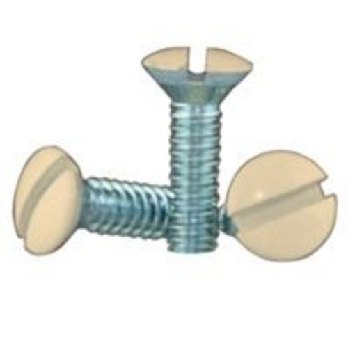 Cooper Wiring BP231V-SP Ivory Wallplate Screw, 1/2 in