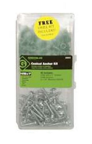 Greenlee 84012 Conical Anchor Kit, 100 Pieces, Plastic