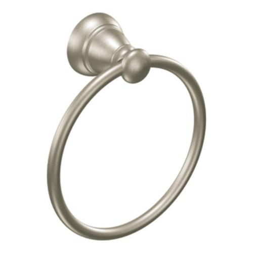 Moen Y2686BN Banbury Towel Ring, Brushed Nickel