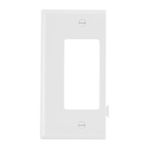 Cooper Wiring STE26W Snap-Together Decorator End Plate, White