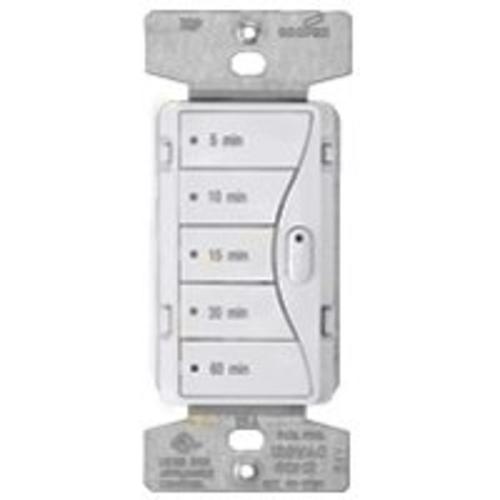 Cooper Wiring 9590SG Aspire 5-Button Preset Minute Timer, Silver Granite