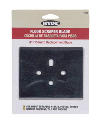 Hyde 19452 Floor Scrapper Blade 6", Silver