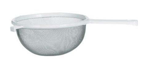 Chef Craft 21491 Plastic Handle Mesh Strainer, 8"
