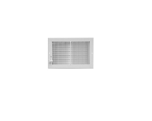 Imperial RG0297 Sidewall Multi-Shutter Register, 12" x 4", White