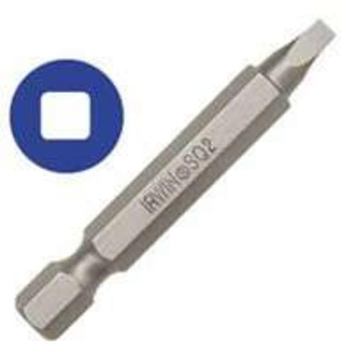 Irwin 93221 Square Recess Power Bit 3" X 1/4", #2