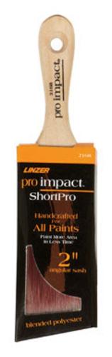 Linzer 2168-2 Pro Impact Angled Sash Paint Brush, 2"