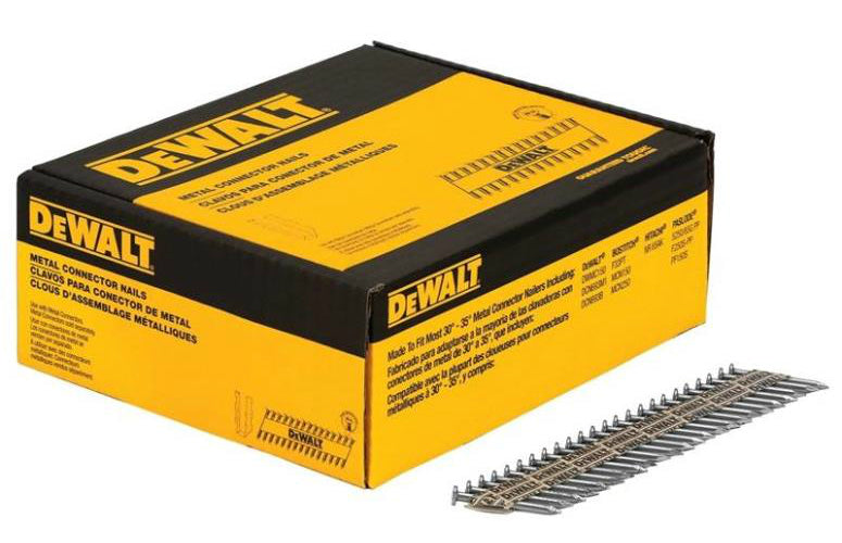 DeWalt DMC16225HDG.5M Metal Connecting Nails, Galvanized, 0.162" x 2-1/2"