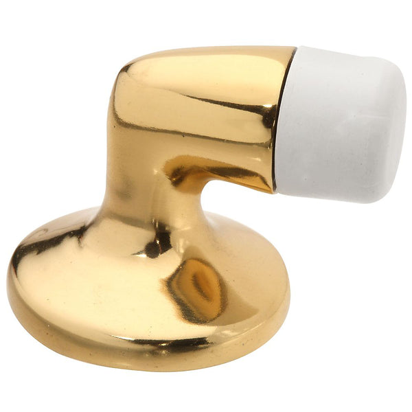 National Hardware N215-822 Floor Door Stop, Solid Brass