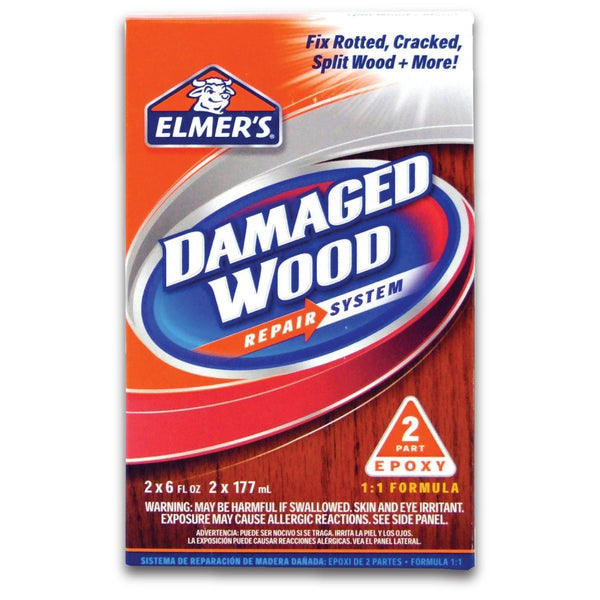 Elmer's E761Q Damaged Wood Repair System, 6 Oz