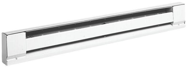 TPI H2905-028S Electric Baseboard Heater, Ivory, 500/375W, 208/240V, 2-1/3'
