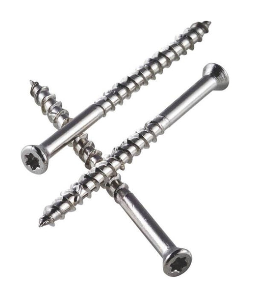 Simpson Strong-Tie T08162DWP Flat Head Hardwood Decking Screw, #8 x 1-5/8"