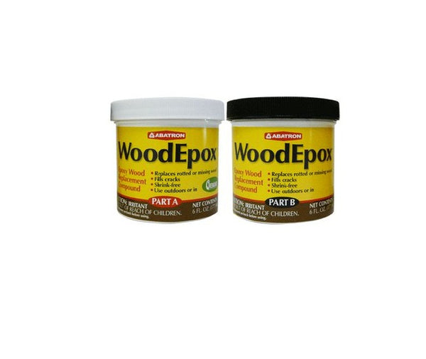 Abatron WEAB6OR WoodEpox Wood Restoration System Kit, 12 Oz