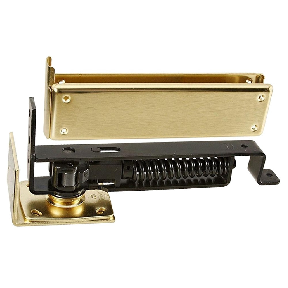 National Hardware N126-706 Floor Jamb Hinge, Brass