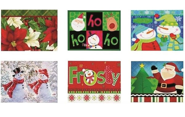 Holiday Basix 69171 Assorted Horizontal Gift Bag, Medium