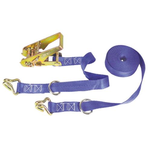Keeper 05515 Ratchet Tiedown With Hook 15&#039;x1", Blue