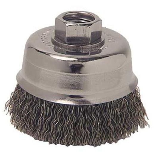 Weiler 36037 Wire Cup Brush, 6"