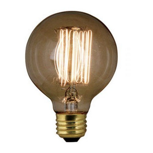 Feit Electric BP60G25/VG Incandescent Vintage Light Bulb, 60 Watts, 120 Volt