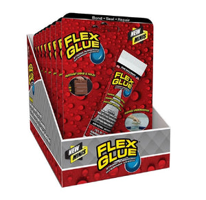 Flex Glue GFSWHTMINI As Seen On TV Rubberized Waterproof Adhesive, 0.75 Ounce