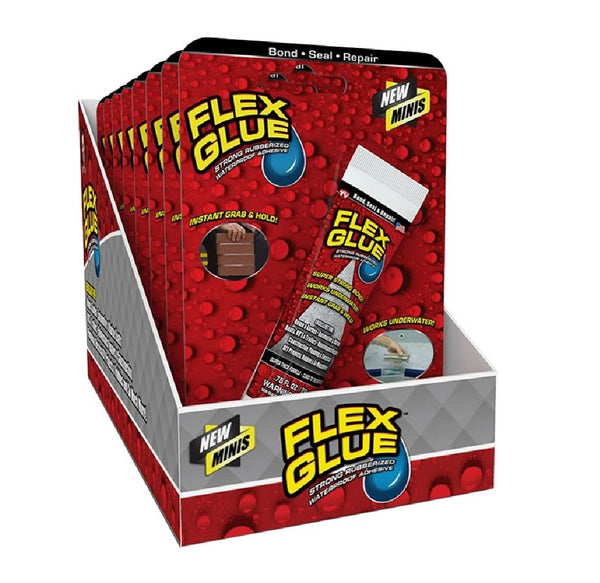 Flex Glue GFSWHTMINI As Seen On TV Rubberized Waterproof Adhesive, 0.75 Ounce