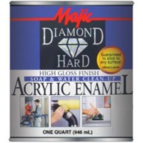 Majic 8-1509-2 Acrylic Enamel Gloss, Battleship Gray, Quart