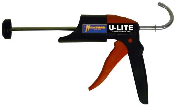 Newborn U-LITE U-Lite Caulking Gun, 1/10 Gallon