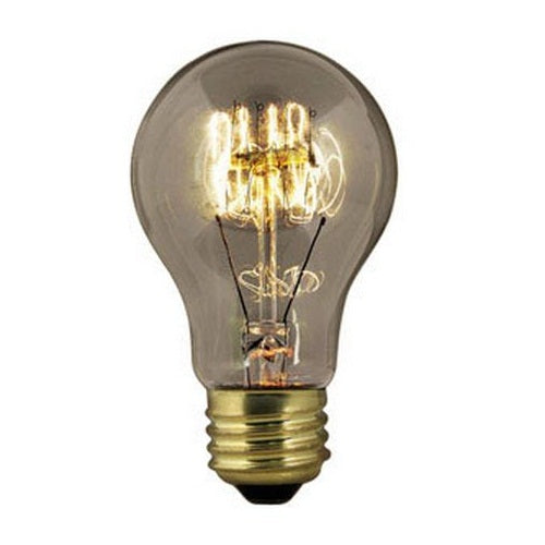 Feit Electric BP40AT19/RP Incandescent Vintage Light Bulb, 40 Watts, 120 Volt