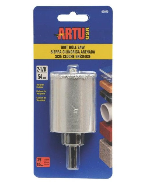 ARTU 02840 Grit Hole Saw, 2-1/8"