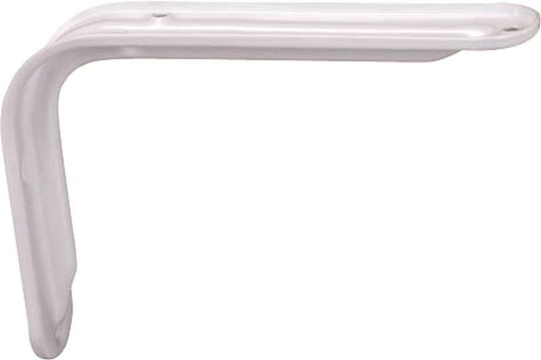 Prosource 25221PHL-PS Shelf Brackets, White, 12"